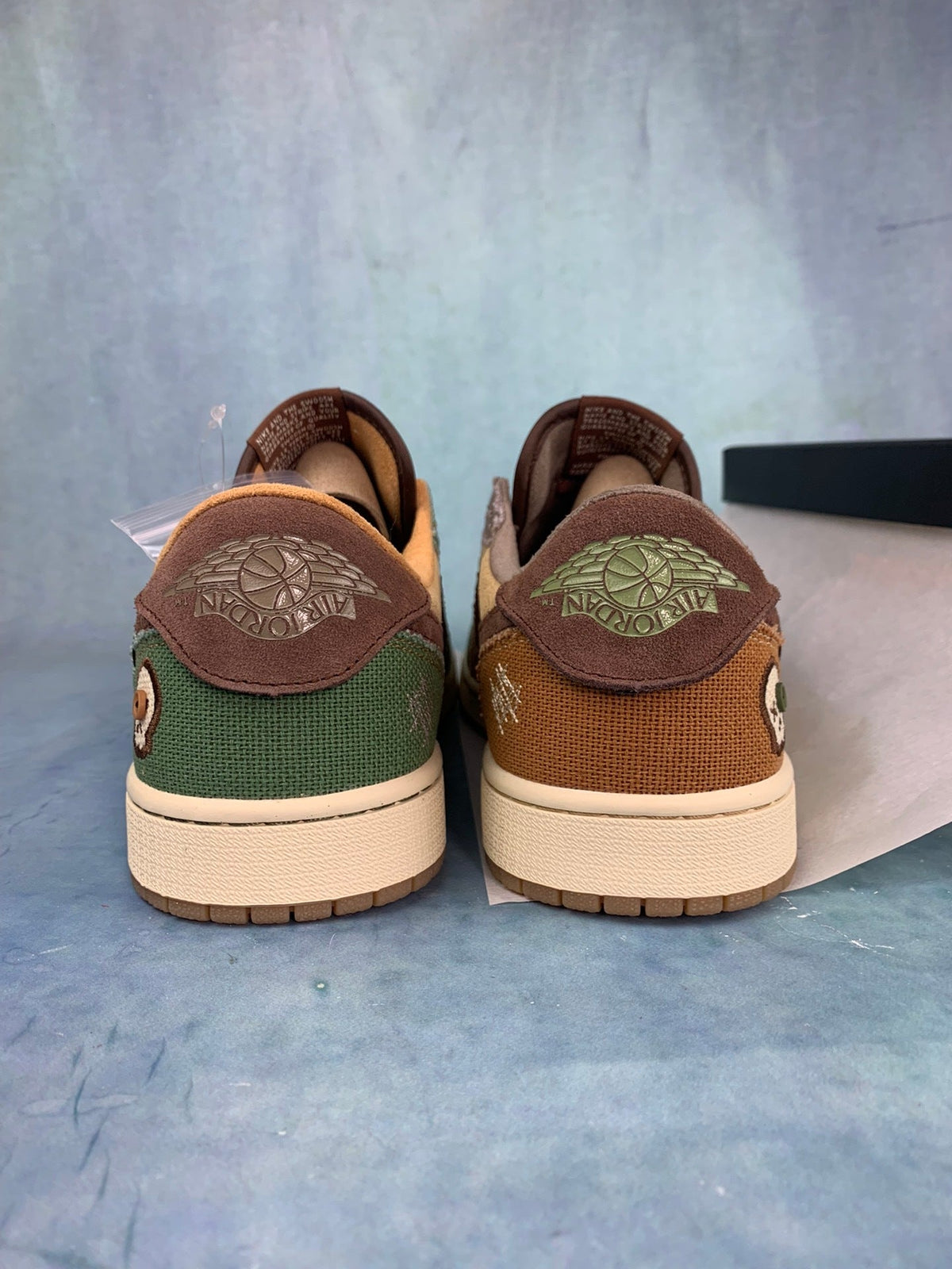 Air Jordan 1 Low Brown Voodoo Doll Unisex Sneakers DZ7292-200