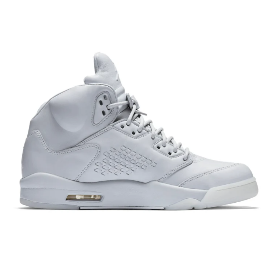 Air Jordan 5 Retro Premium 'Pure Platinum' Sneakers 881432-003