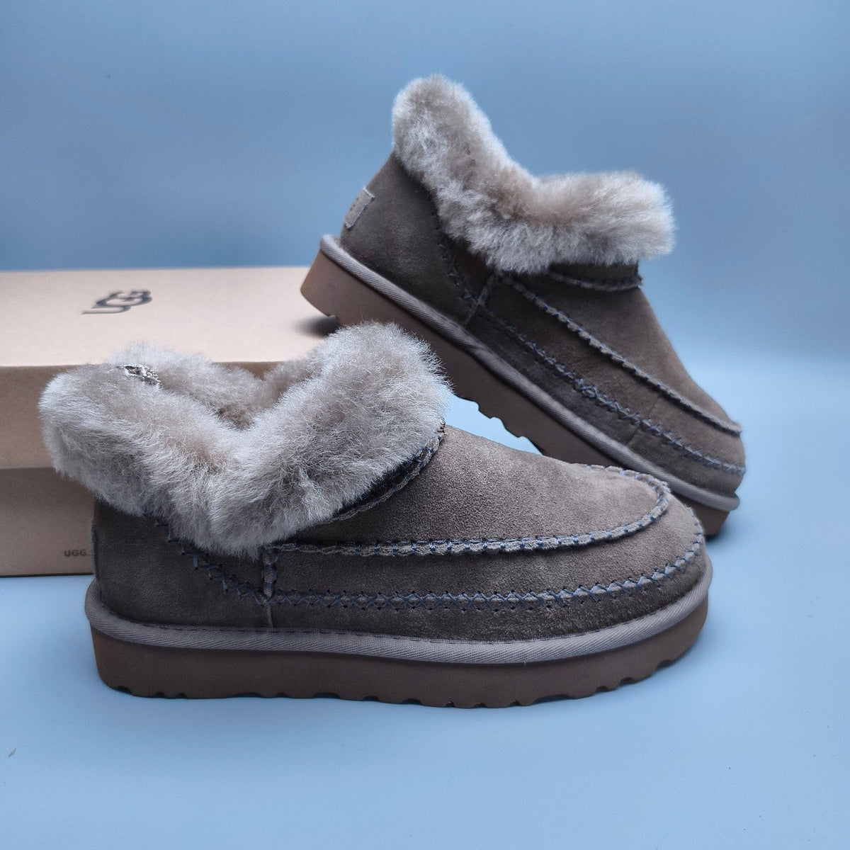 Antelope Brown Suede Woven Streetwear Shoes — New Arrival | In Stock