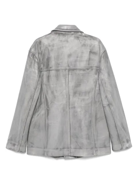 Marni faded-effect coat