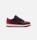 Air Jordan 1 Retro Low OG Banned Big Kids' Lifestyle Shoes - Black/Varsity Red/Summit White