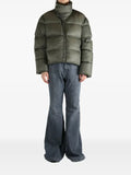 Rick Owens asymmetric zip puffer jacket