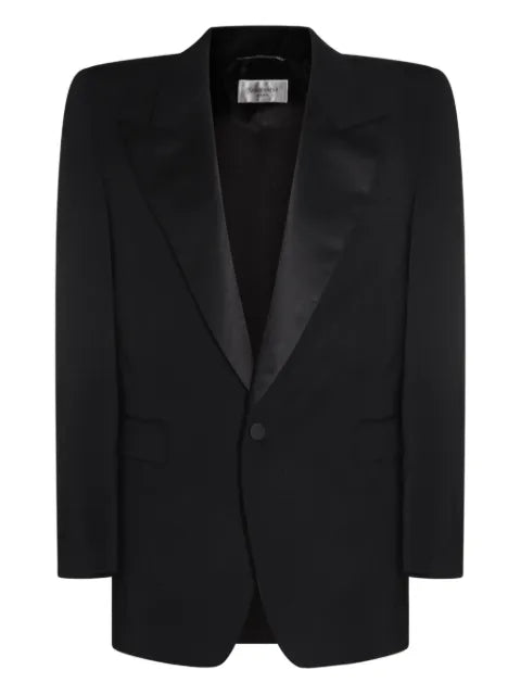 Saint Laurent tuxedo peaked-lapel jacket