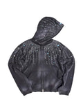 BIRTH OF ROYAL CHILD embellished hoodie