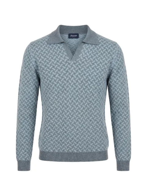 Drumohr basket-weave sweater