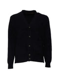 Filippo De Laurentiis ribbed-knit V-neck cardigan