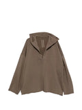 Rick Owens DRKSHDW raw-cut hooded hoodie