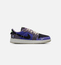Air Jordan 1 Low OG Regency Purple Kids' Shoes - Purple/Dark Raisin/Vapor Green
