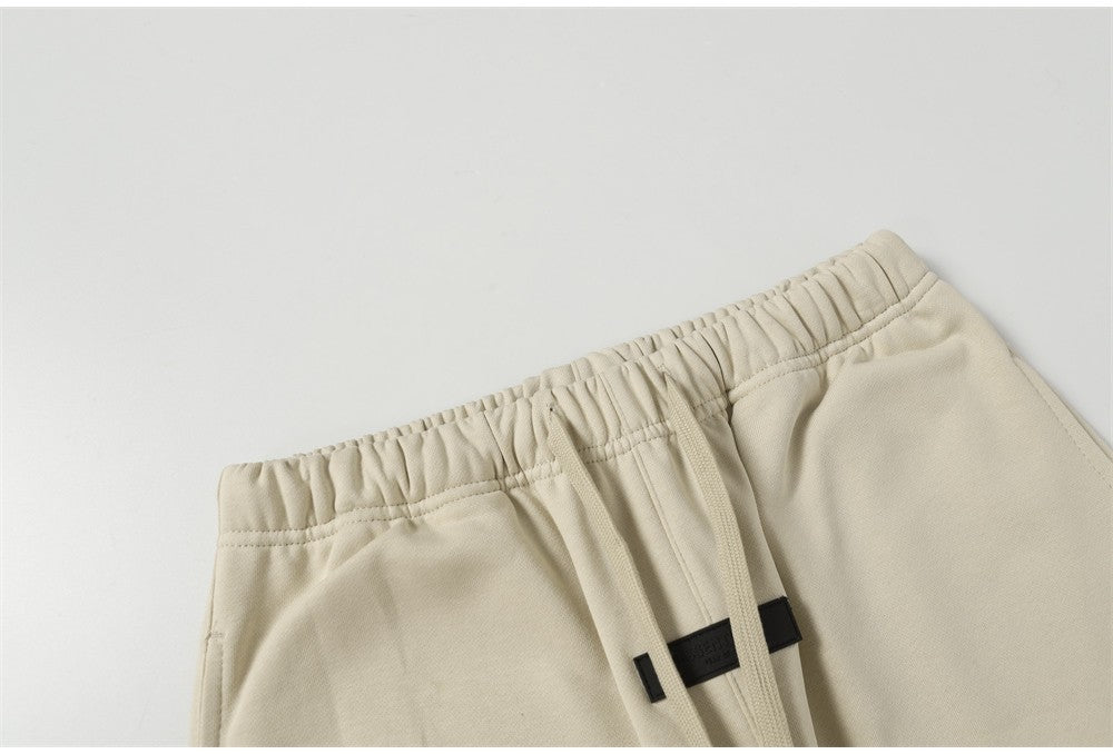 Fear Of God Essentials Flocked Logo Drawstring Straight Leg Sweatpants