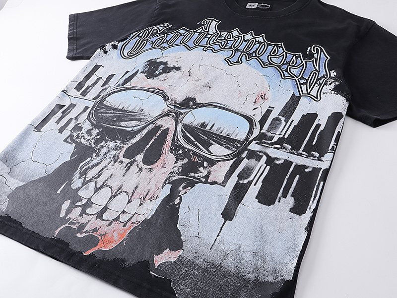 Godspeed Skull & Axe Graphic T-Shirt