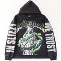 Godspeed Top 5 Slizzy Statue & Snake Graphic Hoodie