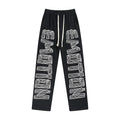 MIXED EMOTION Diamond Graphic Pants