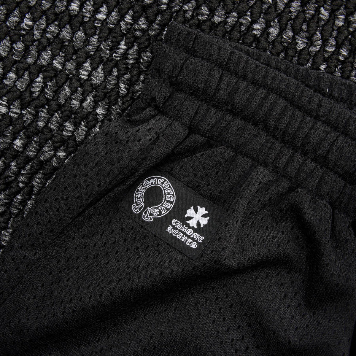 Chrome Hearts Sanskrit Cross Graphic Wide-Leg Pants