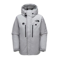 The North Face Himalayan Down Parka – Grey & White | 700-Fill Down