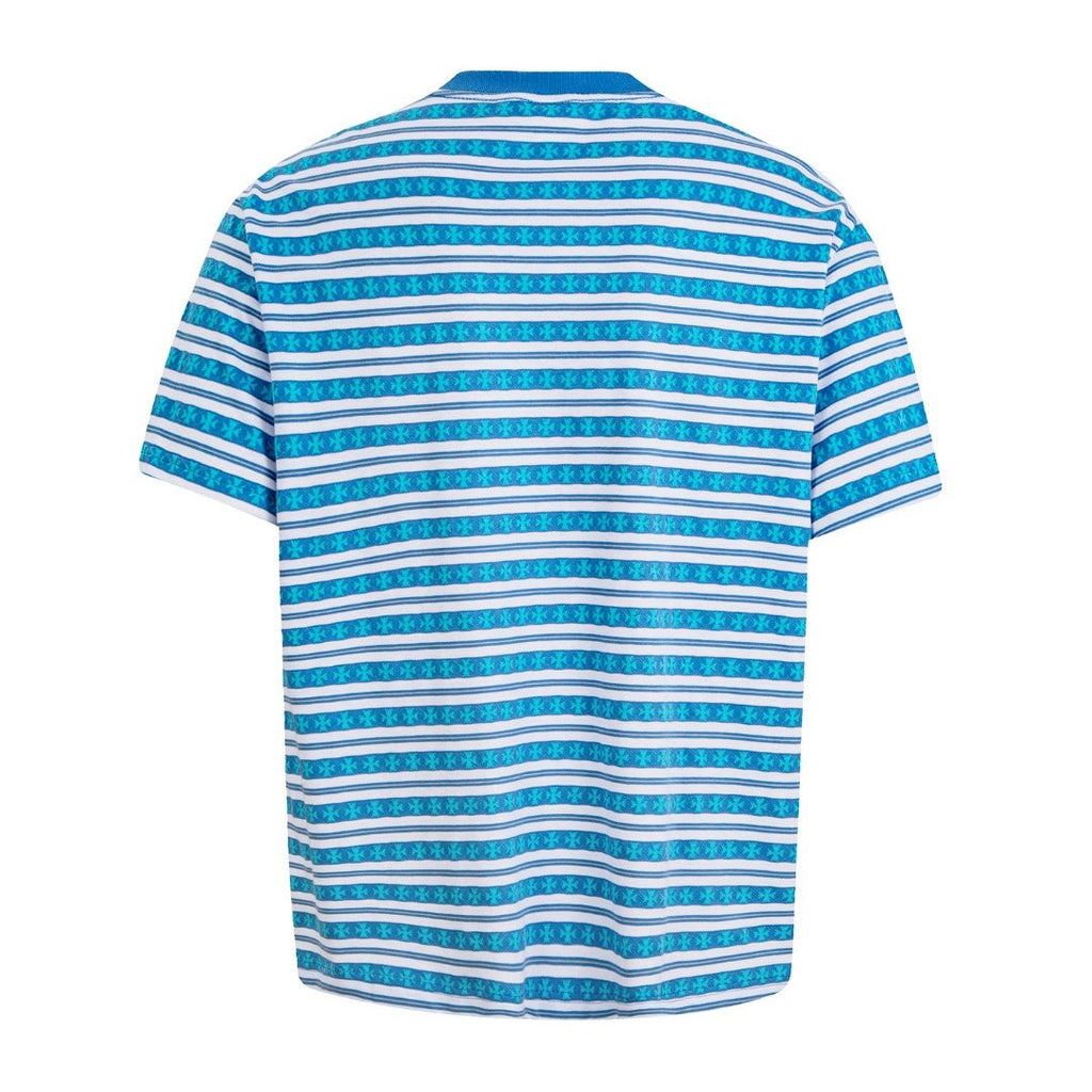 Chrome Hearts Striped Jacquard Knit T-Shirt
