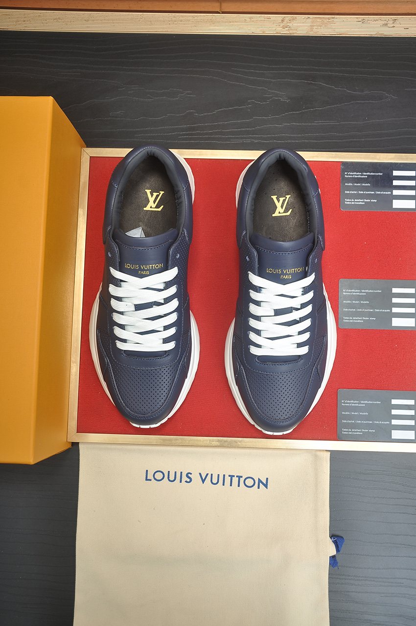 Louis Vuitton Perforated Low-Top Sneakers