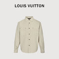Louis Vuitton LV Monogram Needle-Punch Denim Shirt Jacket
